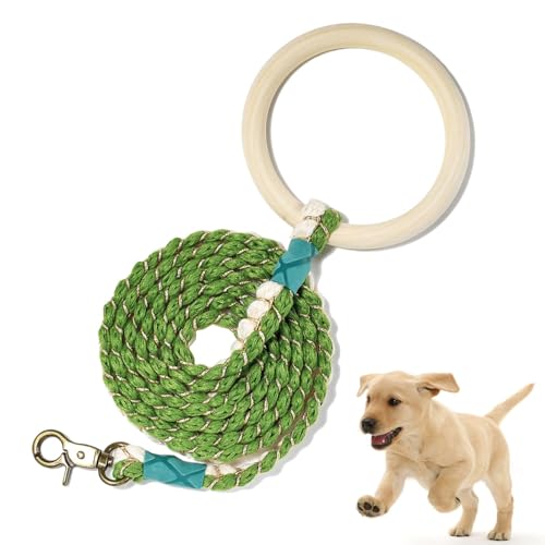 Sklmdrnk Hundeleinen aus Seil, Hundeleinen aus Seil - 5 Fuß geflochtenes Welpenseil für Hunde,Dicke Hundeleinen, verstellbare Welpentrainingsleinen für alle Arten von Hunden von Sklmdrnk