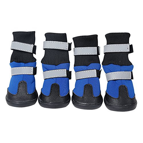 skyoo groß Big Dog Schuhe Winter Wasserdicht Pet Hund Schuhe Herbst und Winter Warm Hund Stiefel große Hunde Schuhe von Skyoo