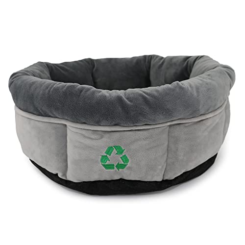 Sleepy Paws Ancol Hundebett, oval, 60 cm, Grau von Sleepy Paws