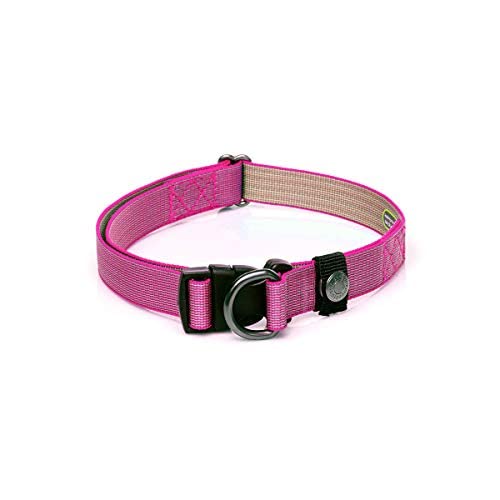 Sleepypod Martingale-Halsband mit Verriegelung, klein, schmal, rosa Pfingstrose. von Sleepypod