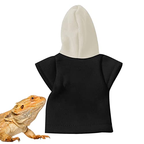 Sloane Bärtiger Drache-Pullover - Verstellbare Reptilien-Kleidung aus Baumwolle - Reptilienkleidung für Eidechsen-Bartdrachen-Crested-Gecko-Chamäleon von Sloane