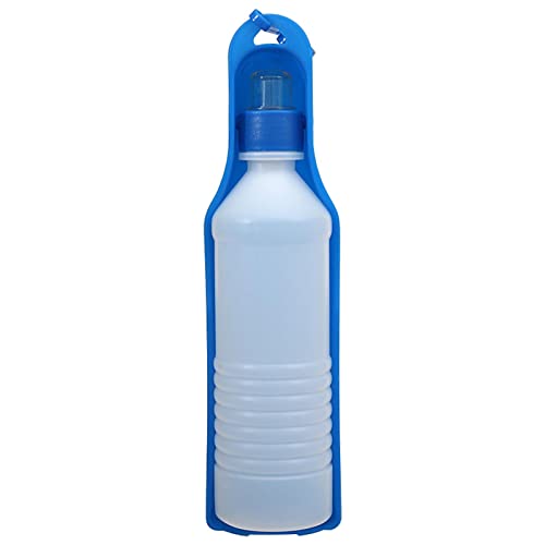 Sloane Haustier-Reiseflasche, Haustier-Reise-Hundewasserflasche, Faltbare Hundewasserflaschen zum Spazierengehen, auslaufsicherer Outdoor-Reisewassernapf für Hunde, Katzen, Kaninchen von Sloane