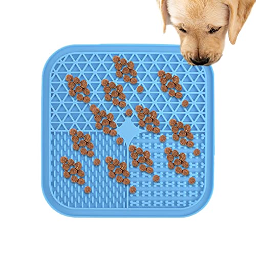 Sloane Hundeleckmatte | Hundeleckpad Anti-Rutsch-Licky-Matte Feeder | Hundebereicherungsspielzeug Trainingsmatte Hundestimulationsspielzeug von Sloane