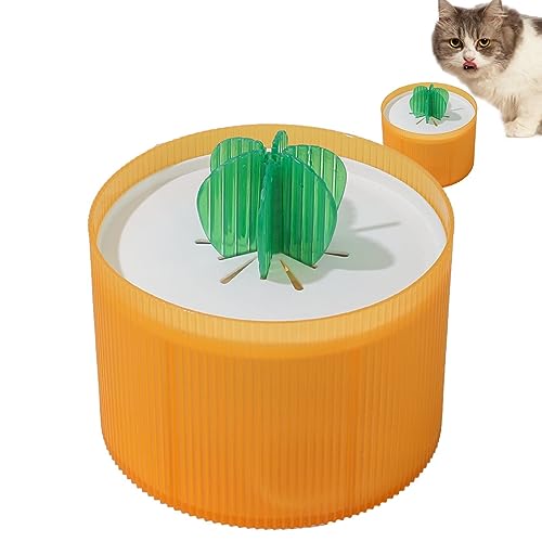 Sloane Katzenwasserspender | Cactus USB Automatischer Brunnen für Katzen im Innenbereich mit Filter,Hygienischer Trinkbrunnen für Katzen im Inneren, Hundebrunnen zum Trinken von Sloane