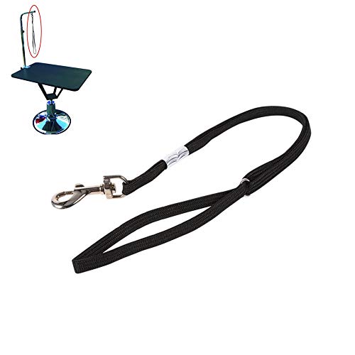 Hundeleine Führleine Laufleine Flexible Leine Hund Geschirr Noose Loop Hundepflege Bauchgurt Einstellbares Rückhalteseil für Pflegetisch Armwannen (L) von Smandy