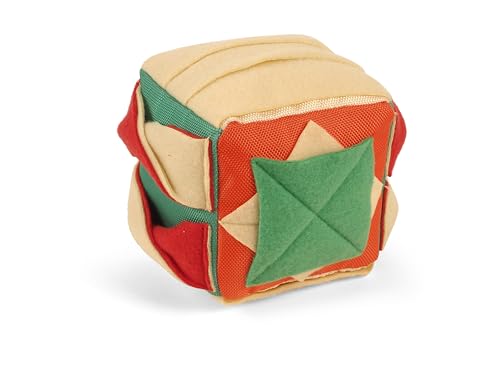 Smart Garden Christmas Treat and Seek Snuffle Box - Treat Hiding Toy Sensory Play Learning - Christmas Dog Toy - Perfect Present for Dogs, Festive Dog Gift von Smart Garden