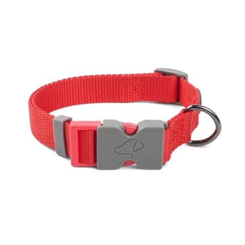 Zoon Walkabout Hundehalsband, Basic-Design, Rot (L) von Smart Garden