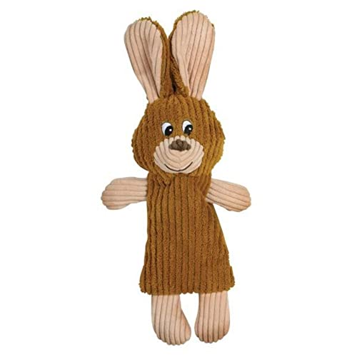 SmartPetLove Tender-Tuffs Plüsch-Flaschenspielzeug, ohne Quietscher, Whisper Rabbit von SmartPetLove