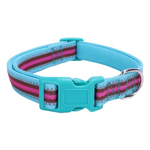 Smbcgdm Pet Neck Circle Reflective Prevent Break Free Polyester Pet Dog Cat Protective Collar Pet Supplies Green M von Smbcgdm