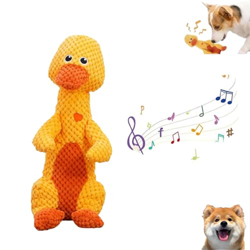 Durachew Dog Toy, Wowpetsmart Invincible Chewanimals, Wowpetsmart For Heavy Chewers, Wowpetsmart Dog Chew Toys, Wowpetsmart Chew Animal,Durachew Designed For Chewers, Squeaky Dog Toys Large Dog (Duck) von Smilamo