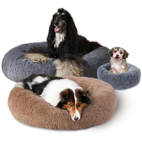 Smileader fellfreund Flauschiges Hundebett Wolke 7 das Original Waschbares Hundebett - Flauschiges Hundekissen für Große, Mittelgroße & Kleine Hunde, Hundekorb, Komfortabel & Hochwertig von Smileader