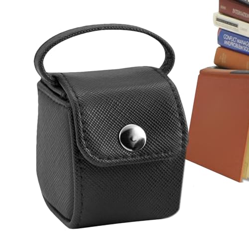 Smileshiney Puurn -Tasche, kleine Urnenspeicherbeutel | Tragbare Andenkens -Urnen -Aufbewahrungstasche mit Snap -Verschluss,Reisebeutel Kompakter Organizer, PU Leder Kosmetische Münzkiste für von Smileshiney