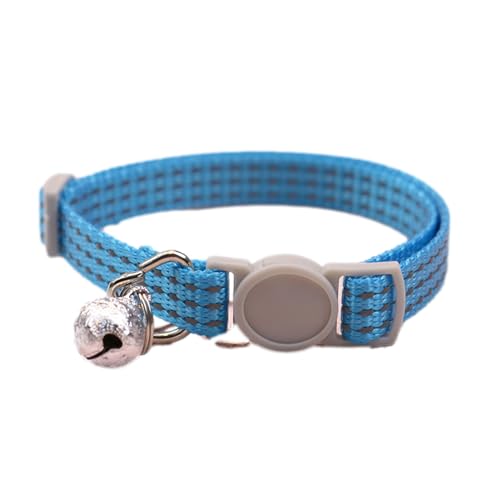 Smileshiney Sicherheitshalsbänder für Hunde, Sicherheitshalsbänder aus Nylon für Hunde, Verstellbares Hundehalsband Basic Collars, Reflektierende Sicherheits-Hundehalsbänder aus Nylon, einfache von Smileshiney