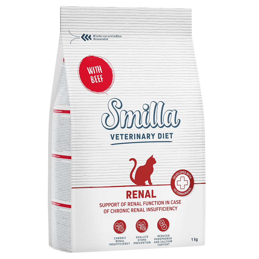 1 kg Smilla Veterinary Diet zum Probierpreis! - Renal Rind von Smilla Veterinary Diet