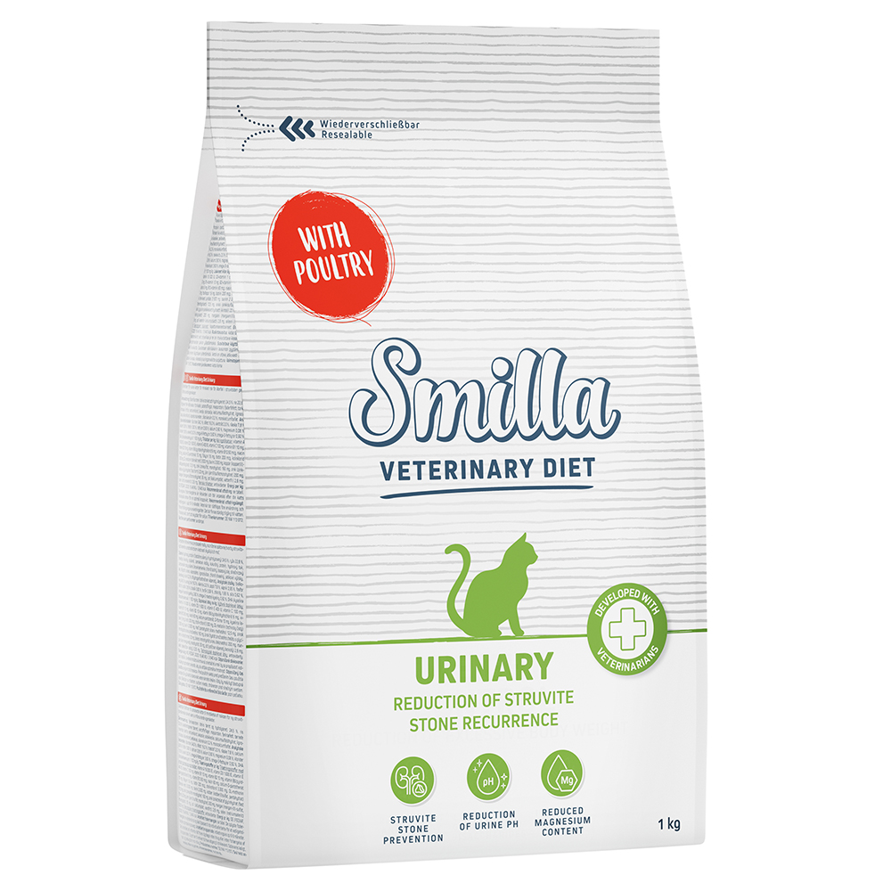 1 kg Smilla Veterinary Diet zum Probierpreis! - Urinary Geflügel von Smilla Veterinary Diet
