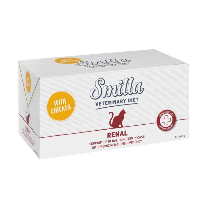 14 + 2 gratis! 16 x 100 g Smilla Veterinary Diet - Renal Huhn von Smilla Veterinary Diet