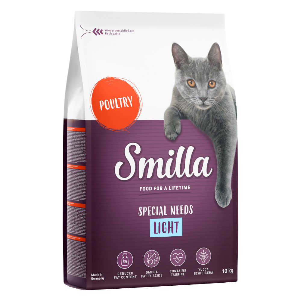 10 kg Smilla Trockenfutter zum Sonderpreis! - Adult Light Geflügel von Smilla