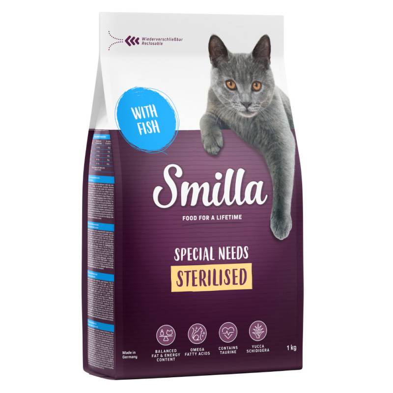 Smilla Adult Sterilised - mit Fisch - 1 kg von Smilla