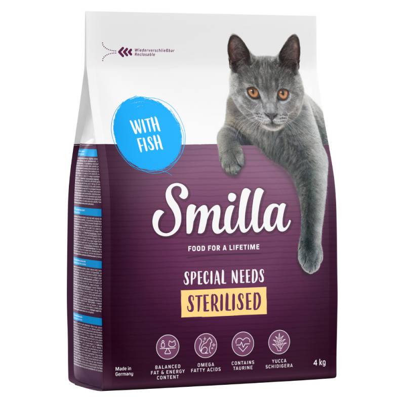 Smilla Adult Sterilised mit Fisch - 4 kg von Smilla