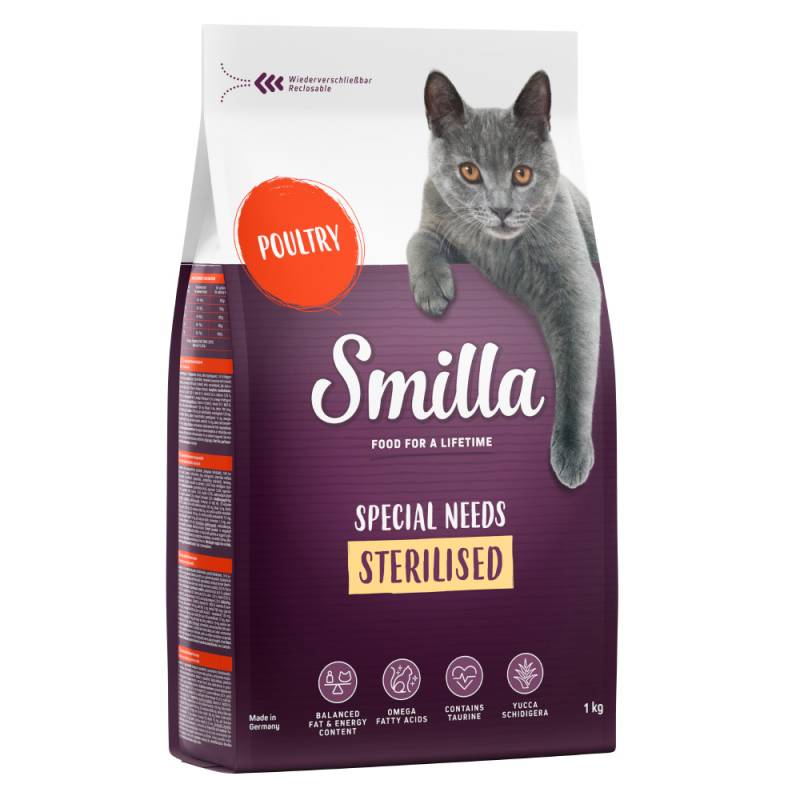 Smilla Adult Sterilised Geflügel - 1 kg von Smilla