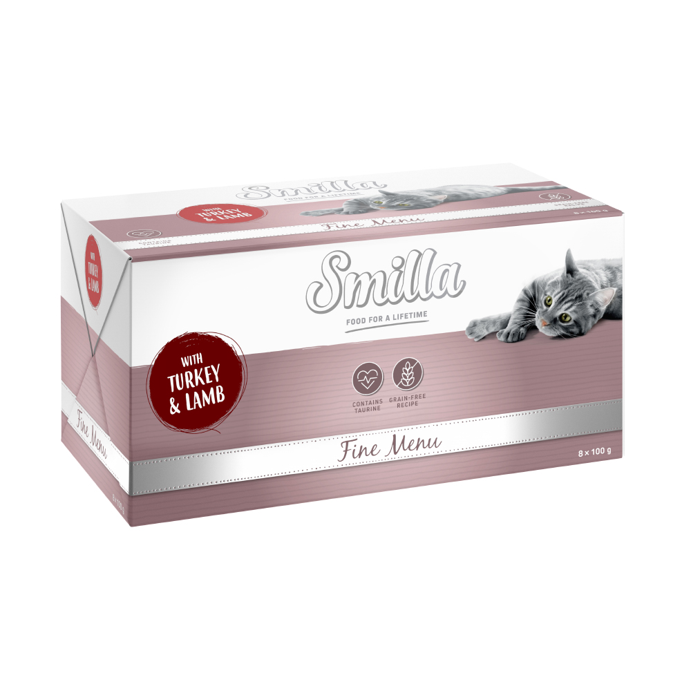 Smilla Schale Fine Menu 24 x 100 g - Pute & Lamm von Smilla