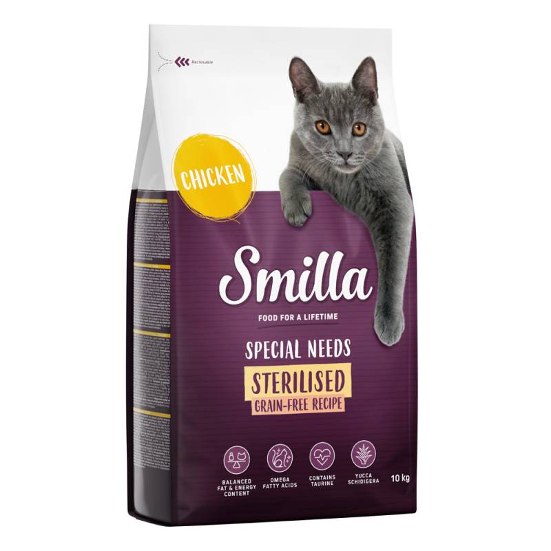 Smilla Getreidefreie Rezeptur Sterilised mit Huhn - 1 kg von Smilla