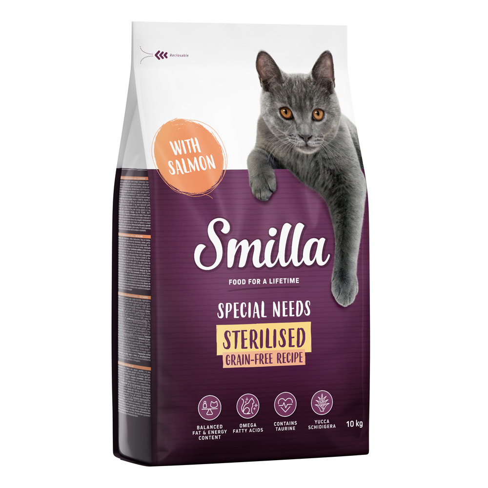 Smilla Getreidefreie Rezeptur Sterilised mit Lachs - 1 kg von Smilla