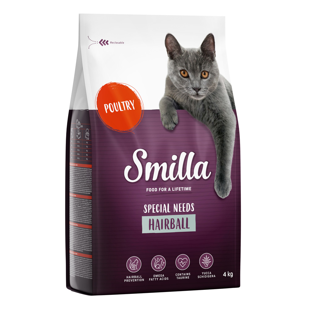 Smilla Hairball mit Geflügel - 4 kg von Smilla