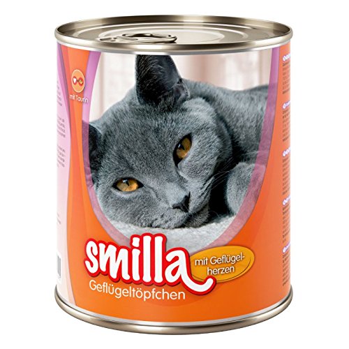 Smilla Tender Geflügel mit Geflügelherzen A Healthy gut ausgewogenes Katzenfutter von Smilla