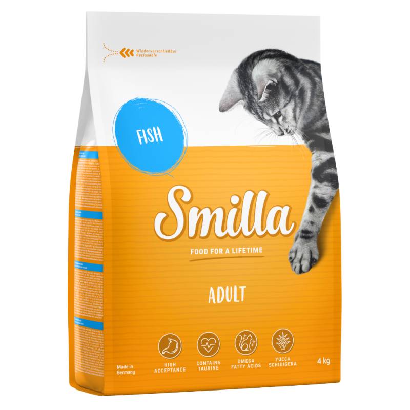 Smilla Trockenfutter 4 kg zum Sonderpreis! - Adult Fisch von Smilla