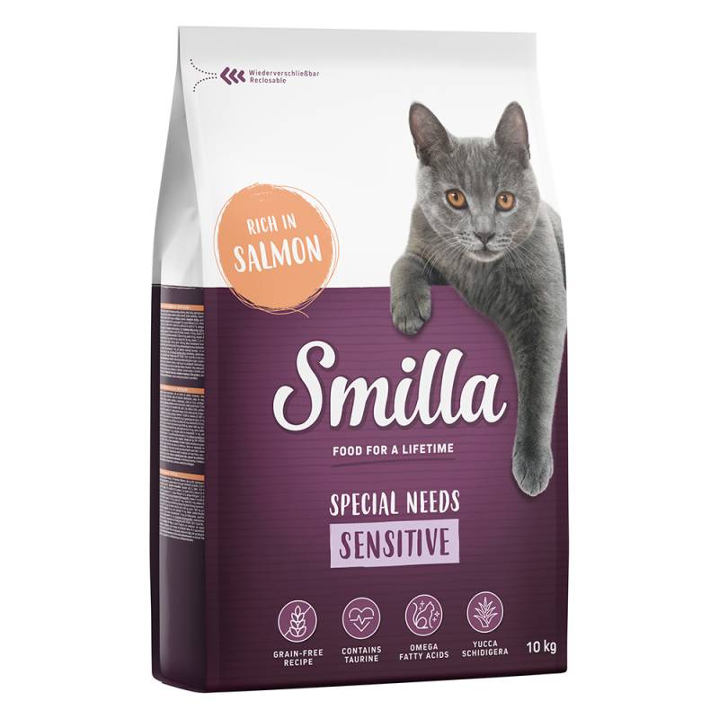 Sparpaket Smilla 2 x 10 kg - Getreidefreie Rezeptur Sensitive Lachs von Smilla