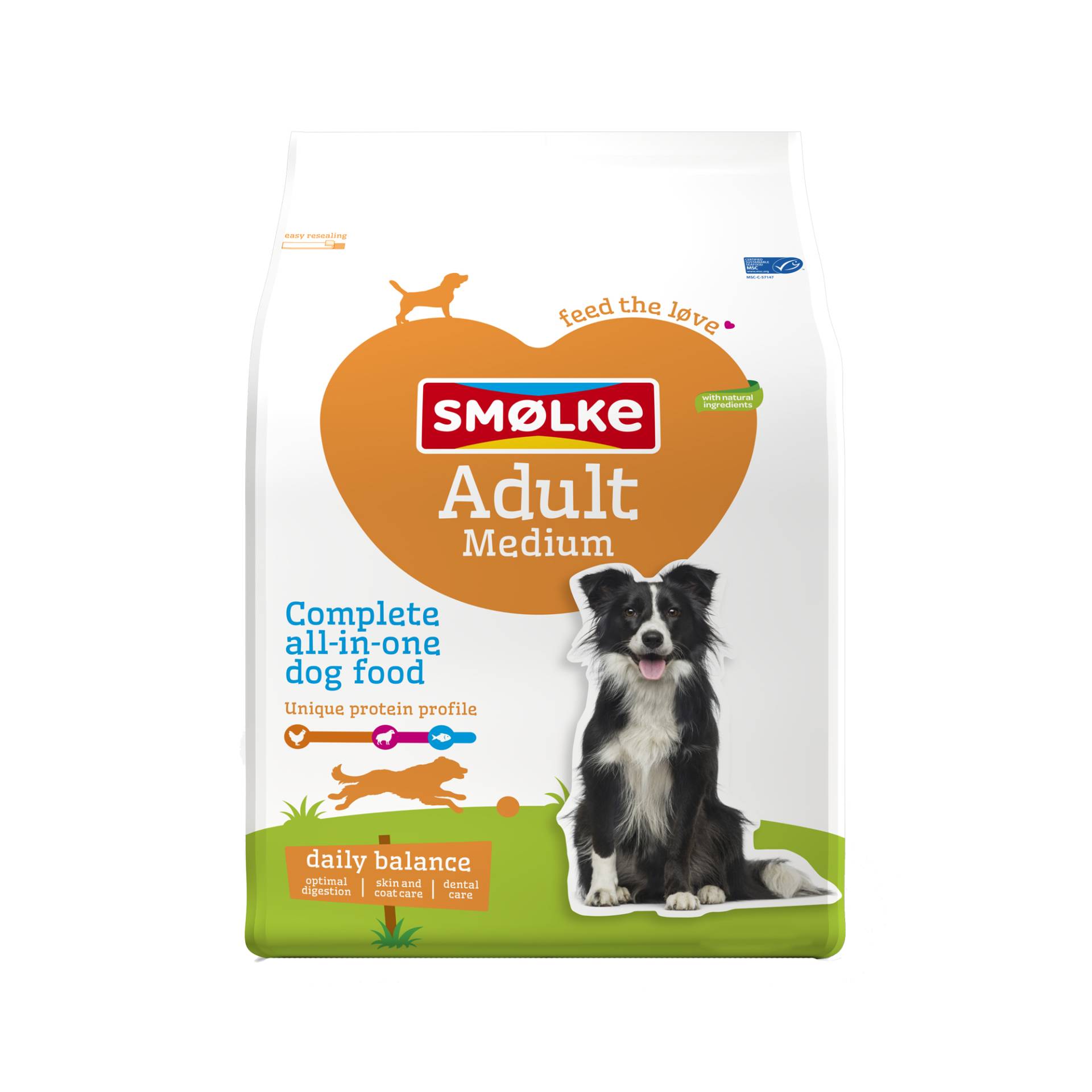 Smølke Adult Medium Hundefutter - 3 kg von Smølke