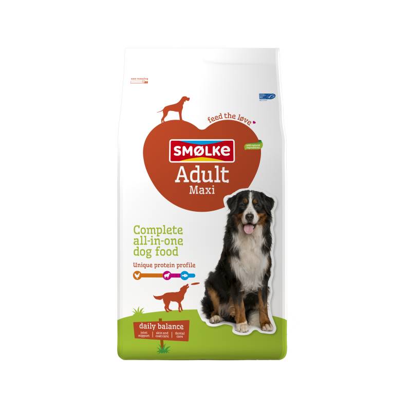 Smølke Hund Adult Maxi Hundefutter - 12 kg von Smølke