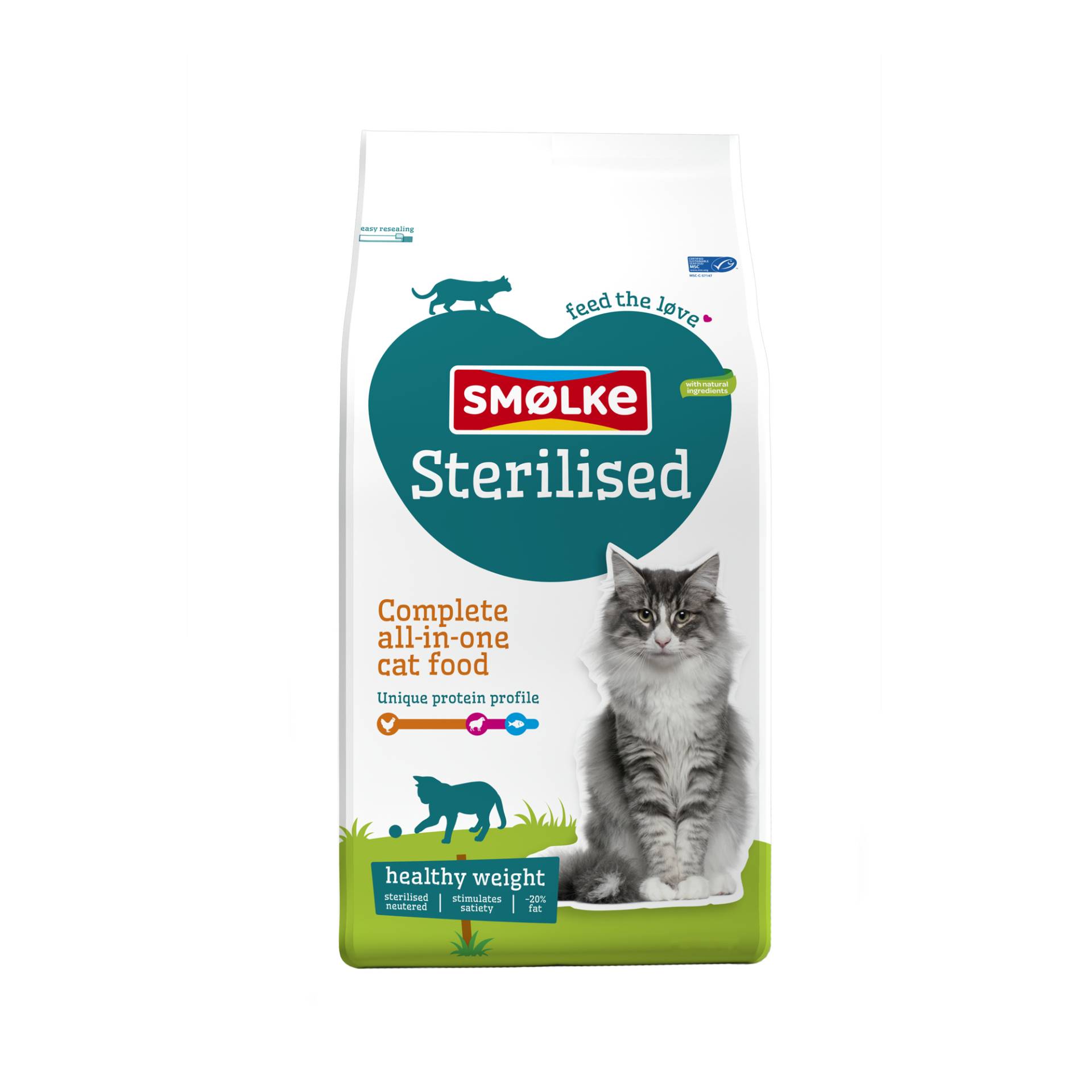 Smølke Sterilised Katzenfutter - 4 kg von Smølke