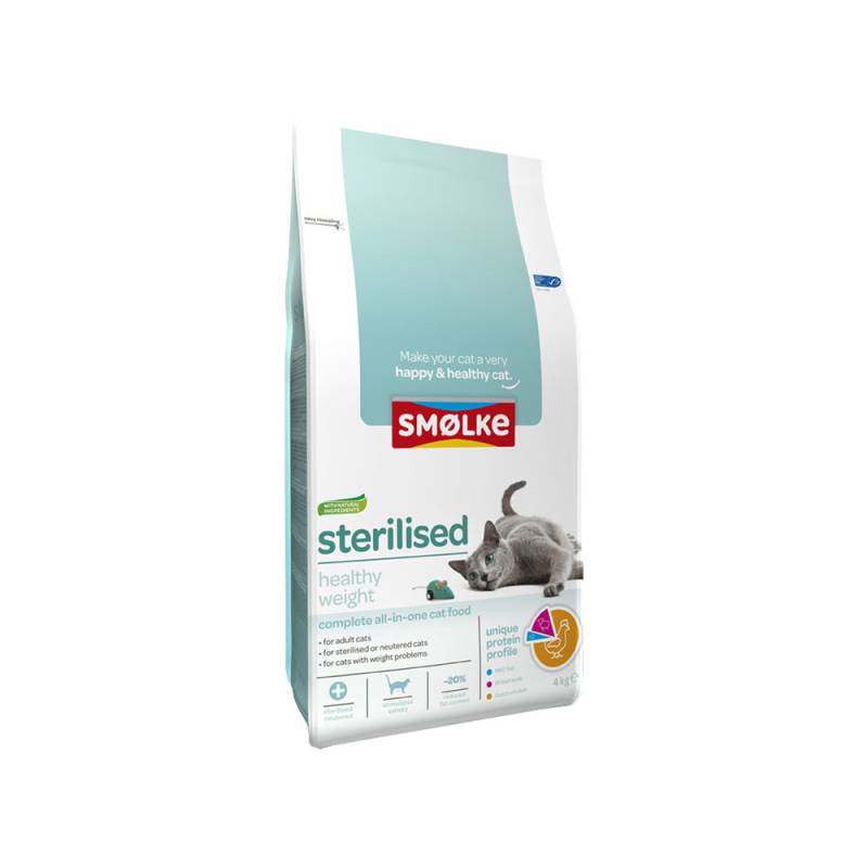 Smølke Sterilised Katzenfutter - 4 kg von Smølke