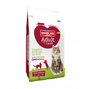 Smølke Adult mit Lamm Katzenfutter 4 kg von Smolke