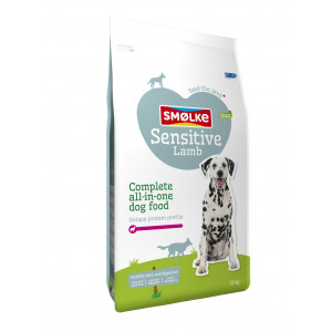 Smølke Sensitive Lamm Hundefutter 2 x 12 kg von Smolke