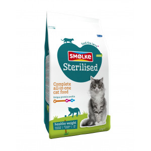 Smølke Sterilised Katzenfutter 2 x 4 kg von Smolke