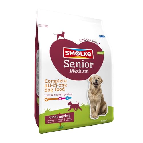 Smolke 3 KG Senior medium brokken hondenvoer von Smolke