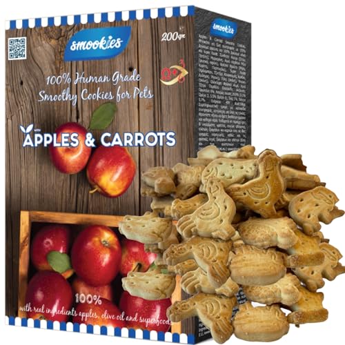 Smookies Apples & Carrots, 200 Gram Snacks für Hunde, 1 Stück (1er Pack) von Smookies