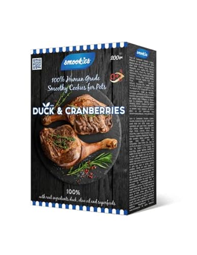 Smookies Duck & Cranberries, 200 Gram Snacks für Hunde von Smookies