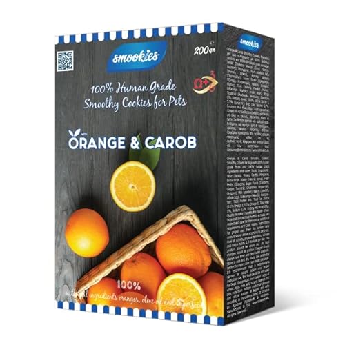 Smookies Orange & Carob, 200 Gram Snacks für Hunde von Smookies