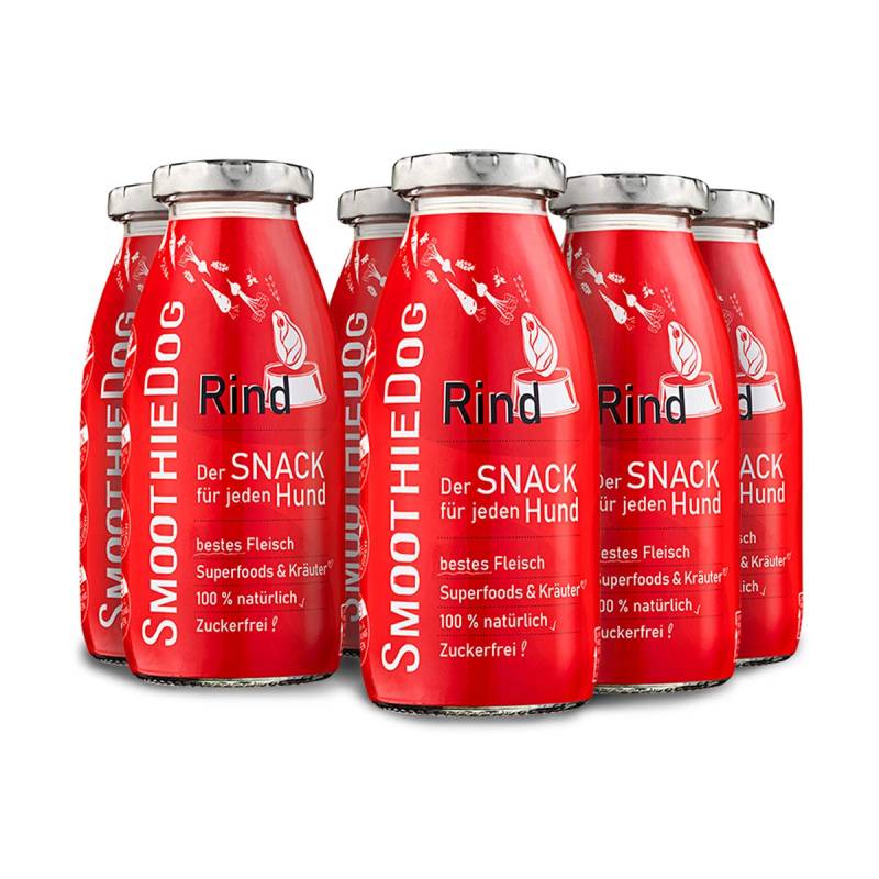 SmoothieDog Rind 6x250ml von SmoothieDog