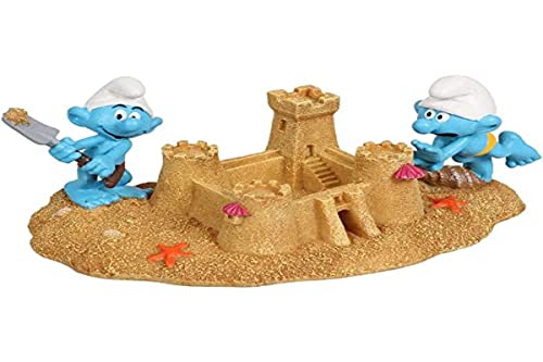 Smurfs AquaDella Schlümpfe Strandsandburg 21,1x11,5x8,8cm Mehrfarbig von Smurfs AquaDella