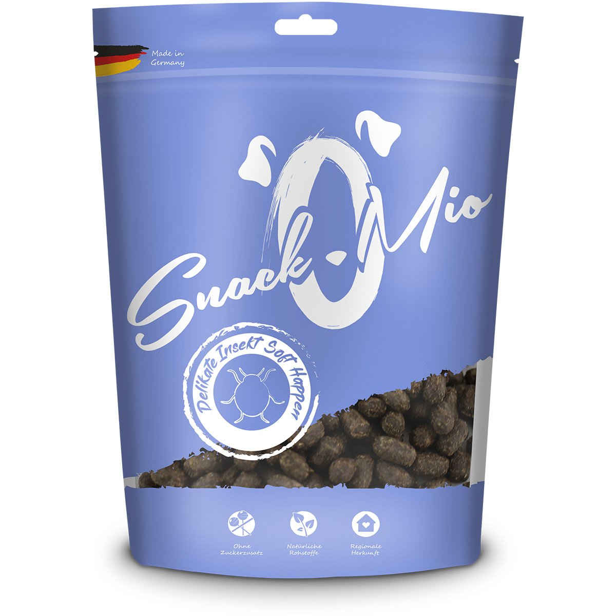 SnackOMio - delikate Insekten Soft Happen 125g von SnackOMio