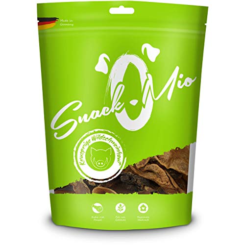 SnackOMio knusprige Wildschweinhaut 500g, 1er Pack (1 x 0.5 kilograms) von SNACKOMIO