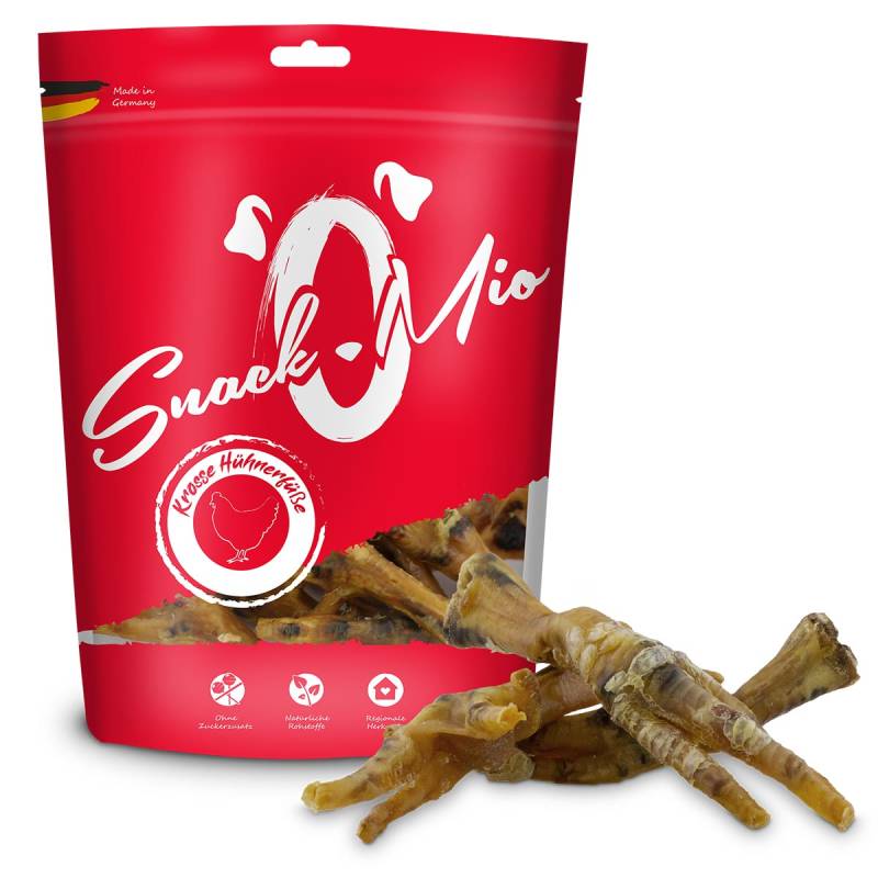 SnackOMio - krosse Hühnerfüße 350g von SnackOMio