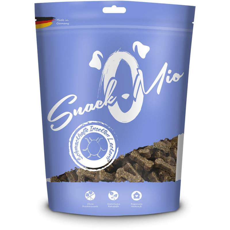 SnackOMio - schmackhafte Insekten Leckerli 125g von SnackOMio