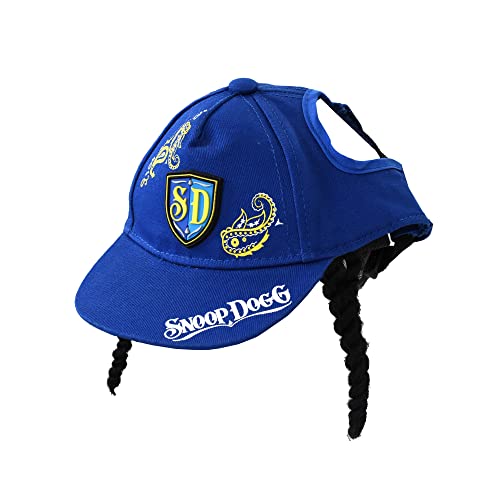 Snoop Doggie Doggs Deluxe Haustier-Baseballmütze, halbe Zeit, Größe XS von Snoop Doggie Doggs