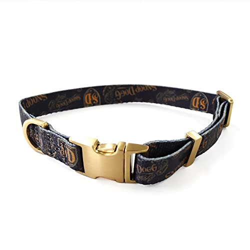 Snoop Doggie Doggs Deluxe Haustierhalsband, klassischer Snoop, Größe L von Snoop Doggie Doggs